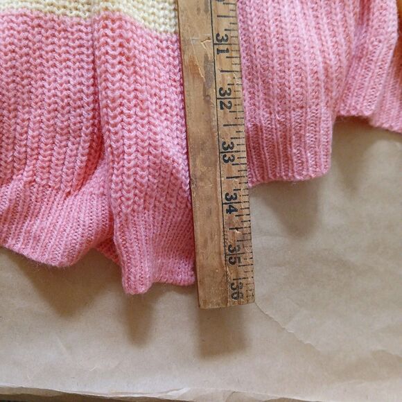 Zesica Cardigan Women's Large Striped LongLine Duster Open Front Layering - Picture 7 of 7